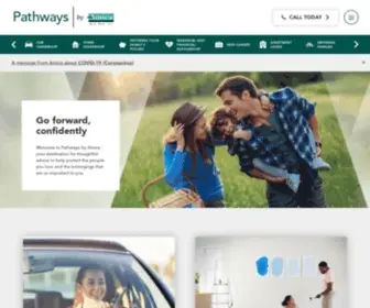Pathwaysbyamica.com(Pathways by Amica) Screenshot