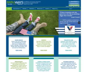 Pathwayshealth.org(Pathways Home Health and Hospice) Screenshot
