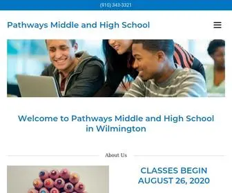 Pathwaysofwilmington.com(Pathways Middle and High School) Screenshot