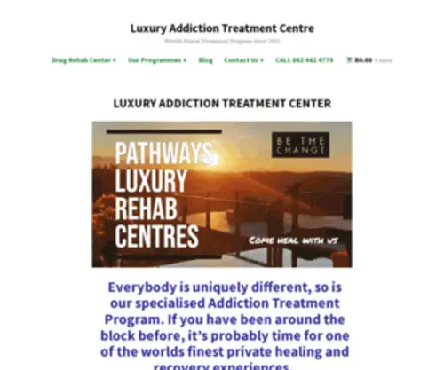 Pathwaysplettrehab.co.za(Drug and Alcohol Rehab Center) Screenshot