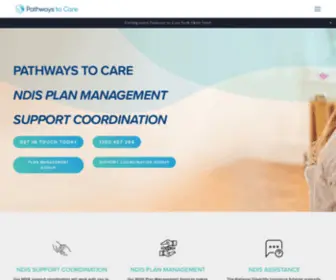 Pathwaystocare.com.au(Pathways to Care) Screenshot