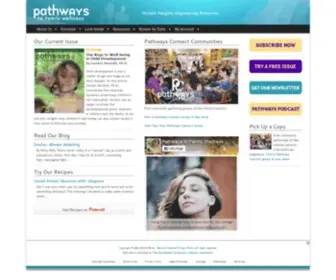 Pathwaystofamilywellness.org(Pathways to Family Wellness Magazine) Screenshot