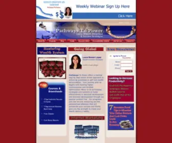 Pathwaystopower.com(Pathways to Power) Screenshot