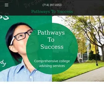 Pathwaystosuccess.com(Pathways To Success) Screenshot