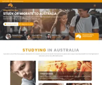 Pathwaytoaus.com(Study Or Migrate To Australia) Screenshot