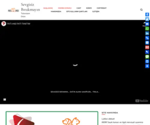 Patiandpati.com(Sevgisiz Bırakmayın) Screenshot