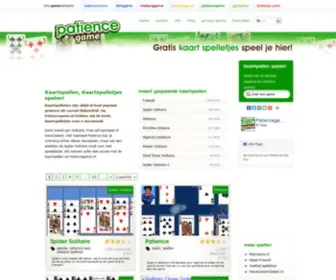 Patiencegame.nl Screenshot