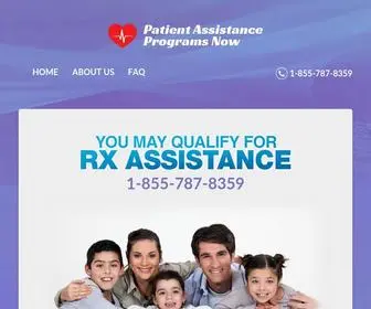 Patientassistanceprogramsnow.com(Prescription Assistance Program) Screenshot