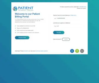 Patientbillhelp.com(Patient Resource Portal) Screenshot