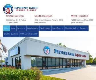 Patientcareinjury.com(Health Medical Clinic WordPress Theme) Screenshot