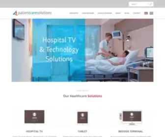 Patientcaresolutions.eu(Healthcare Technology Solutions) Screenshot