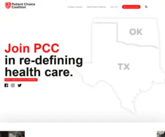 Patientchoicecoalition.com(Patient Choice Coalition) Screenshot