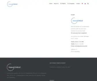Patientconsult.de(PatientCONSULT) Screenshot