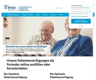 Patientenverfuegung.de(Ihre HVD) Screenshot