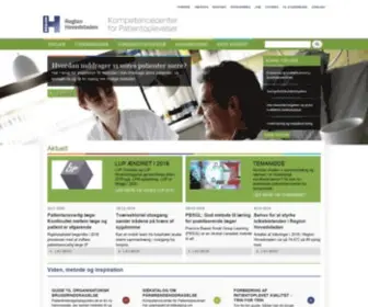 Patientoplevelser.dk(Patientoplevet kvalitet i sundhedsv) Screenshot