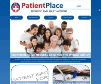 Patientplace.net(Patient Place's goal) Screenshot