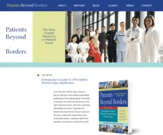 Patientsbeyondborders.com(Medical Tourism and Consulting) Screenshot