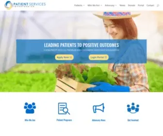 Patientservicesinc.org(Patient Services Inc) Screenshot