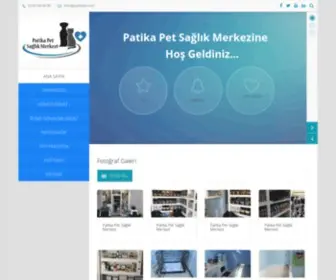 Patikavet.com(Patika Pet Veteriner Kliniği) Screenshot