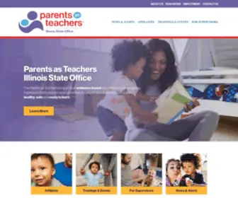 Patillinois.org(Parents as Teachers Illinois State Office) Screenshot