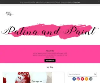 Patinaandpaint.com(Patina and Paint) Screenshot