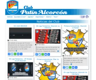 Patinalcorcon.com(Front) Screenshot