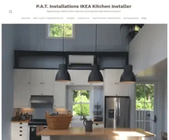 Patinstall.com(Installations IKEA Kitchen Installer) Screenshot