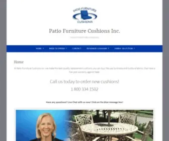 Patio-Furniture-Cushions.com(Patio Furniture Cushions Inc) Screenshot