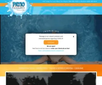 Patio-Pleasures.com(Patio Pleasures) Screenshot