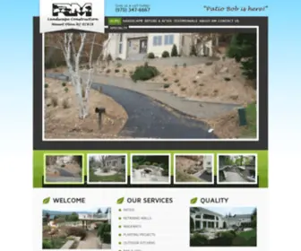 Patiobob.com(RM Landscape Construction) Screenshot