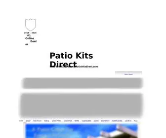 Patiocoverskit.com(DIY Alumawood Patio Cover Kits) Screenshot