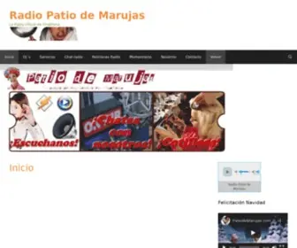Patiodemarujas.com(Radio Patio de Marujas) Screenshot