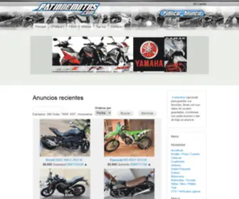 Patiodemotos.com(Anuncios de Motos en Ecuador) Screenshot