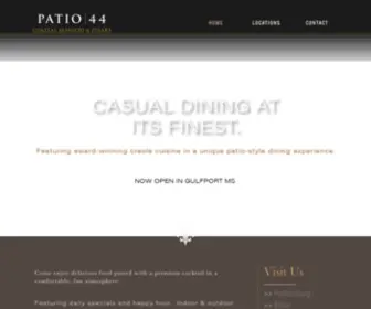 Patiofortyfour.com(Patio) Screenshot