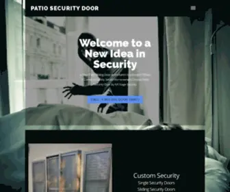 Patiosecuritydoor.com(Patio Security Door) Screenshot