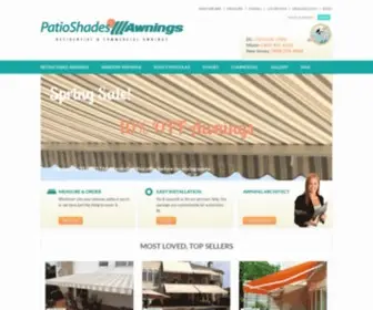 Patioshadesretractableawnings.com(Your next outdoor shade will be your best one if your next outdoor shade) Screenshot