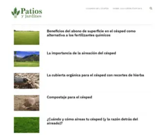 Patiosyjardines.com(Patios y Jardines) Screenshot