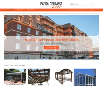 Patioterrasse2000.ca(Patio et Terrasse 2000) Screenshot