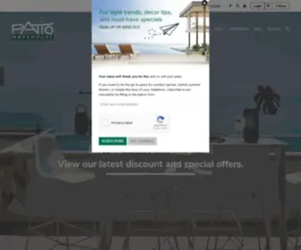 Patiowarehouse.co.za(Patio Warehouse) Screenshot