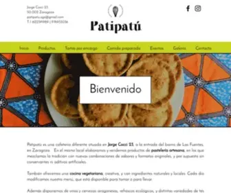 Patipatuzaragoza.com(Patipatú) Screenshot