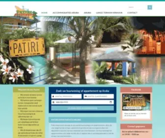 Patiri.com(Huis Huren op Aruba) Screenshot