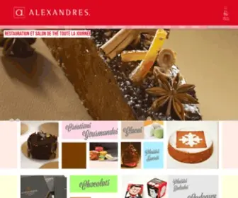 Patisserie-Alexandres.fr(Patisserie Alexandres) Screenshot