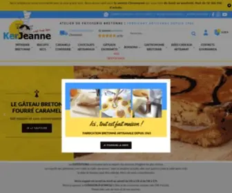 Patisseriebretonne.fr(Vente en ligne de spécialités et produits bretons) Screenshot
