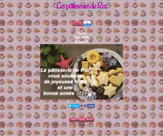 Patisseriederoz.fr(Les pâtisseries de Roz) Screenshot