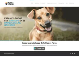 Patitasdeperros.com(Patitas de Perros Patitas de Perros Inicio) Screenshot