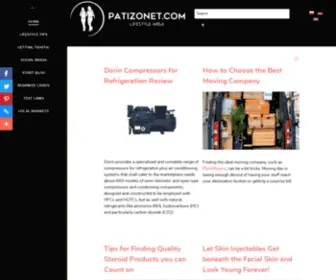 Patizonet.com(Marketing your Business) Screenshot