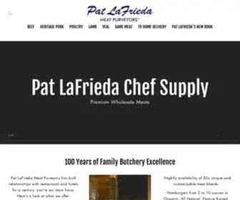 Patlafriedarestaurantsupply.com(Pat LaFrieda Chef and Restaurant Supply) Screenshot