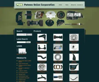 Patmax.com.tw(PATMAX UNION CORPORATION) Screenshot