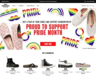 Patmenziesshoes.co.nz(Shop Footwear Online) Screenshot