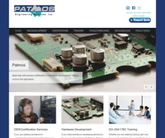 Patmos-ENG.com(Patmos Engineering Services) Screenshot